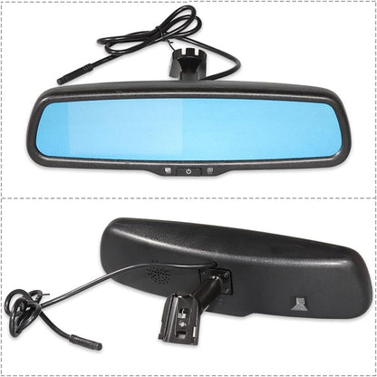 Tailgate Handle Backup Camera with 4.3'' Rear View Mirror Monitor Kit