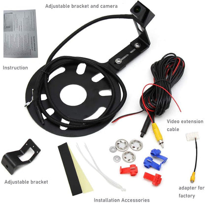 2.0 Backup Spare Tire Adjustable Mount Camera for Jeep Wrangler