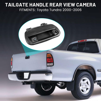 Tailgate Liftgate Latch Handle Rear View Reverse Camera with Keyhole