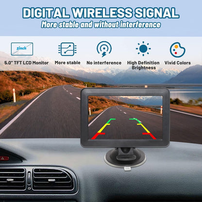 Wireless Backup Camera with 5" Monitor Kit