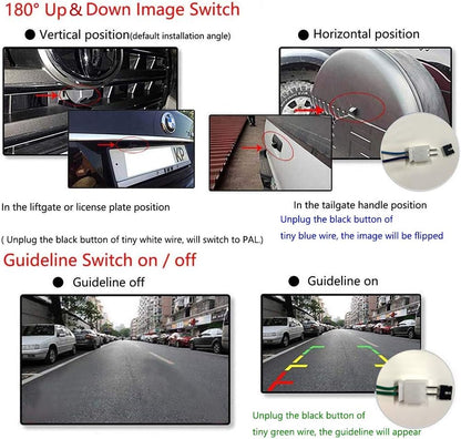 Mini Metal Body Reverse Car Backup Camera