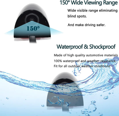 Blind Spot Side View Camera with 7'' TFT LCD Monitor Display