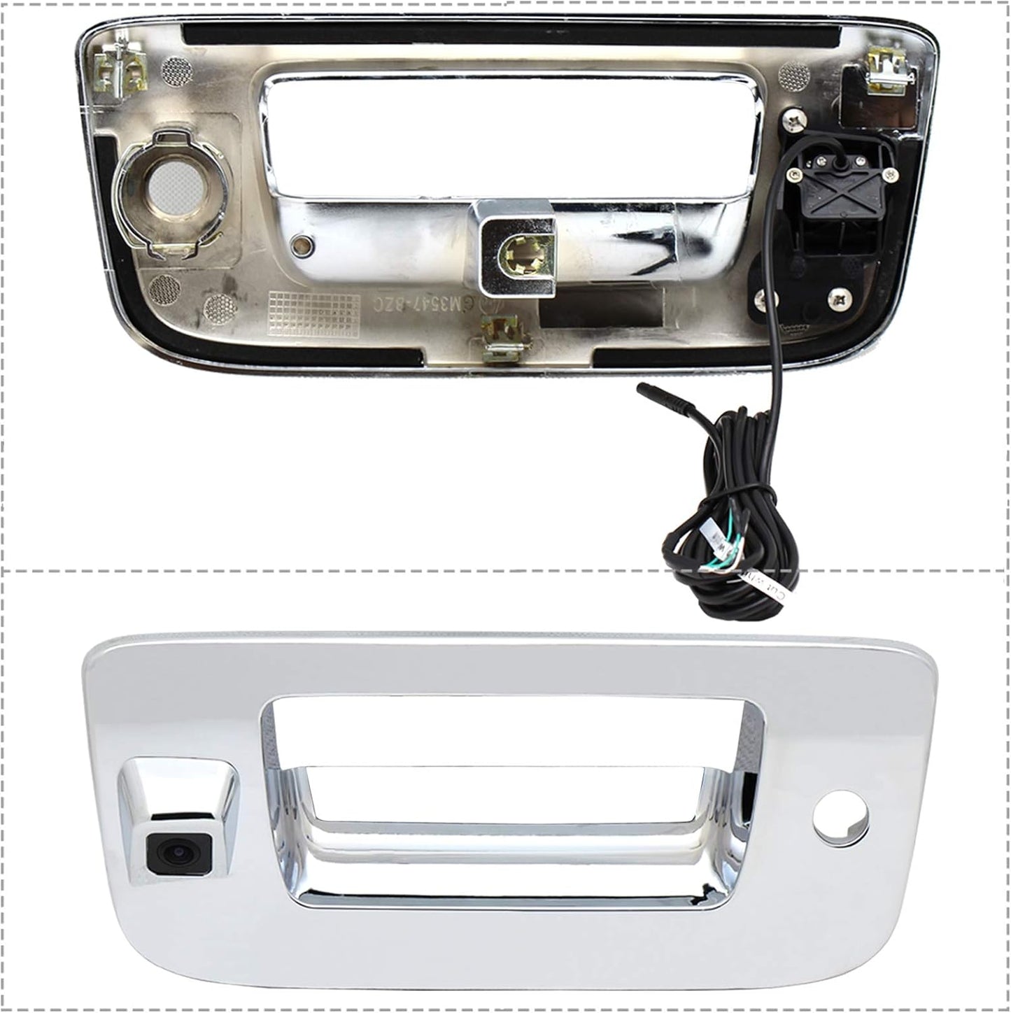 Tailgate Handle Reversing Backing Cameras