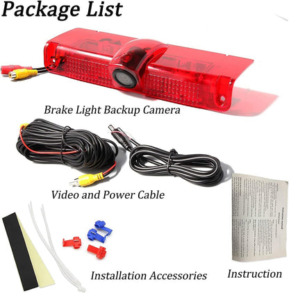 EW-B009 3rd Third Brake Light Backup Camera for Chevrolet Express/GMC Savana Explorer