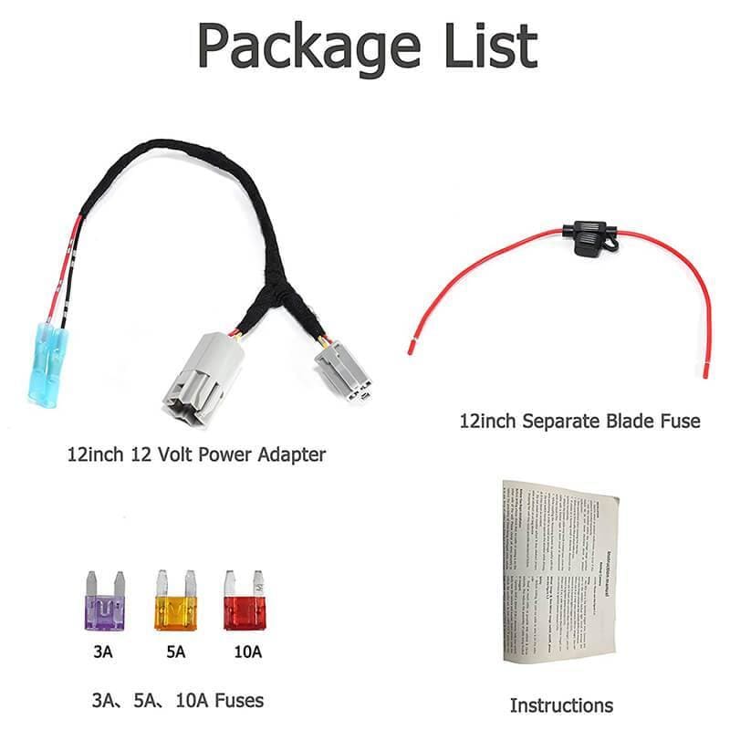 12V Power Outlet Adapter Cable Socket - Ewaysafety