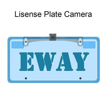 Universal Rear View License Plate Backup Camera - Ewaysafety